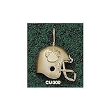 Clemson Univ Helmet Tiger Paw Charm/Pendant -14K/10K, Stainless Steel or Gold Plated