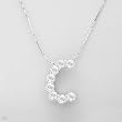Necklace With 2.48ctw Genuine Topazes Beautifully Crafted in 925 Sterling silver Length 16in