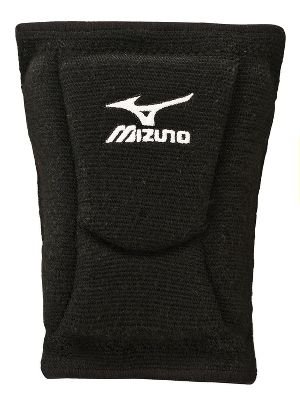 Mizuno LR6 Black Kneepad Unisex Medium Poly Cotton Spandex