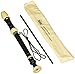 Paititi Soprano Recorder 8-Hole With Cleaning Rod + Carrying Bag, Creamy/Black Color, Key of C