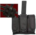 Airsoft Black drop leg mag pouch