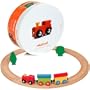 Nuchi Wooden Railway / 15-piece Beginner's Circle Train Set