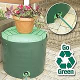 55 GALLON RAIN BARREL GREEN