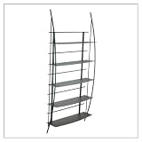Sona DVD Wall Unit - Midnight Black