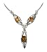 Sterling Silver Honey Amber Millennium Collection Necklace