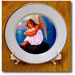 Angel - 8 Inch Porcelain Plate