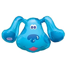 Blue's Clues Jumbo Mylar Balloon - 28 x 20 by 