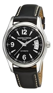 Frederique Constant Men's FC-303B4B26 Junior Black Dial Watch