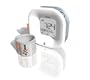 aXbo Sleep Phase Alarm Clock-For Two-White Finish