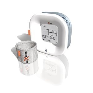 aXbo Sleep Phase Alarm Clock-For Two-White Finish