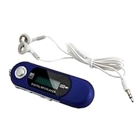 New 4gb Usb2.0 Mp3 Music Player with Fm Radio Function Voice Recorder Purple