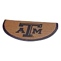 Half Moon Door Mat-Texas A&M - Multi (29.5Wx17.75Dx1H)