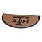 Half Moon Door Mat-Texas A&M - Multi (29.5Wx17.75Dx1H)