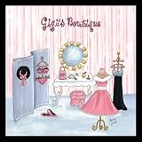 Ginny Irelan (Dress Room) Framed Art Poster Print - 9 X 9