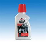 Produkt-Bild: NIGRIN Cockpit-Lotion 250ml, reinigt Kunststoffteile im Fahrzeug-Innenraum gr&uuml;ndlich und schonend zugleich, pflegt und sch&uuml;tzt vor Ausbleichung und Alterung