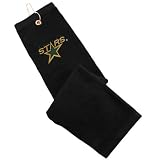 NHL McArthur Dallas Stars Embroidered Golf Towel - Black
