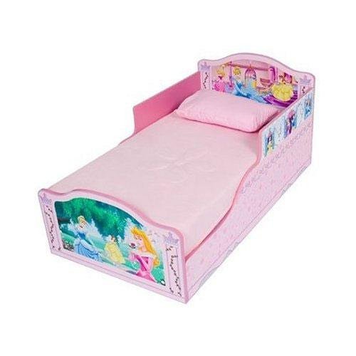 Childrens Toyshop  Toys : Disney Princess Wooden Toddler Bed