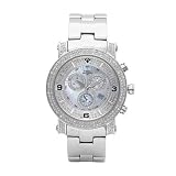 Aqua Master Mens Diamond Power Watch with Two Row Diamond Bezel, 3.50 ctw by magazines