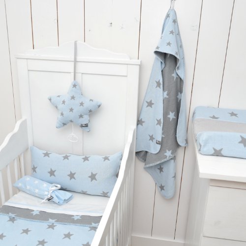 Imagen 4 de Baby's Only 911193 - Funda de edredón, color gris [tamaño: 135x100cm]