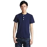 (ヘルスニット)Healthknit Henly Short Sleeve #906S  Navy L