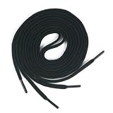【全20色】カラフル靴ひも 丸ひも　110-114cm 1足組(2本入り)靴レース シューレース  ブラック  Shoelace(1979-18) 1cm