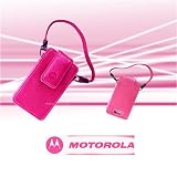 handy-mania Ledertasche pink für Motorola V3, V3i