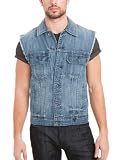 GUESS Denim Vest in Bengal Wash