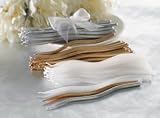 White Wedding / Anniversary / Birthday Cake Candles, Set of 24, Wavy mini taper Style
