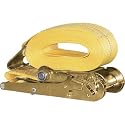 Buyers 3in. x 27in. Ratchet Strap with Flat Hooks - 5000-lb. Working Load, Model# RS132715F