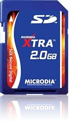 MICRODIA 2 GB SDHC Class 6 Flash Memory Card XTRA 52x