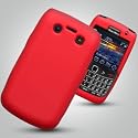 CASES COVERS 9700 BOLD BLACKBERRY PHONE RED SOFT SILICONE SKIN  COVER CASE MOBILES PHONES ACCESSORIES BY Oliviasphones