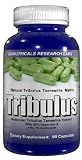 Tribulus Terrestris - 90 Capsules 450mg 40% Saponins 180mg Testosterone Booster