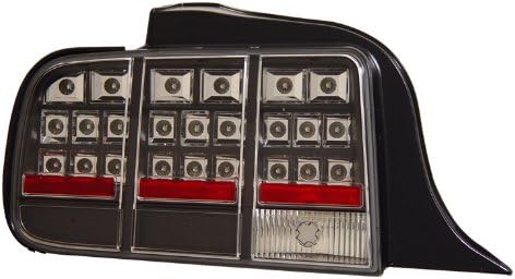Ford Mustang 05-09 L.E.D Tail Lamps / Lights Black Euro Performance