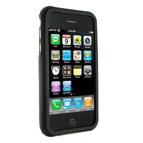 (8 Colors Available) Hard Rubber Crystal case polycarbonate Apple iPhone 3G /3G S + screen protector fits iPhone 3G / iPhone 3GS 8gb, 16gb, 32gb