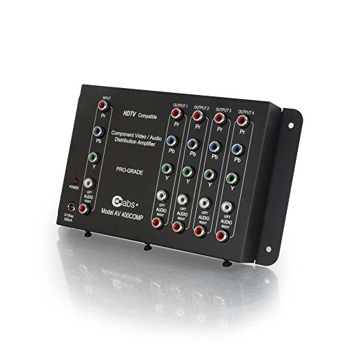 Cheap 4Output Component Video + Stereo Audio Distribution Amplifier