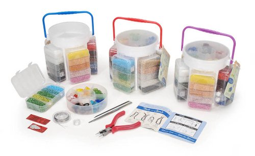 Darice 1095-25-KIT Beading Basics Kit in Caddy