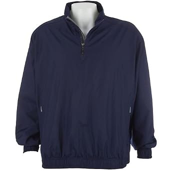 Pga Tour Mens 1 4 Zip Reflective Windshirt by PGA