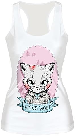 Ninimour- Quality Cute Digital Print Tank Top Vest Camisole