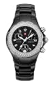 Michele Tahitian Black Ceramic Diamond Ladies Watch MWW12B000002
