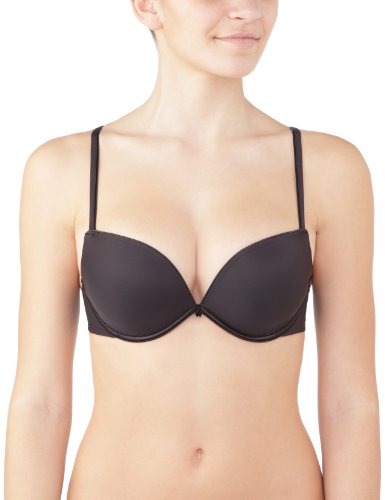 wonderbra Damen BH (Push-up), 8144 Full Effect Push-Up BH, Gr. 70B, Schwarz (schwarz 1001) Preisvergleich