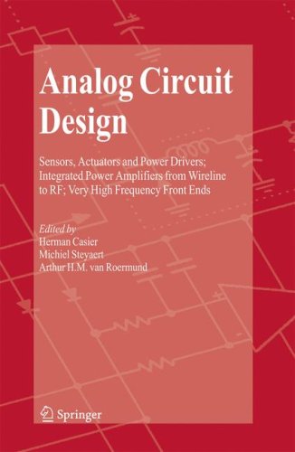 Analog Circuit Design: Sensors, Actuators