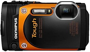 Olympus TG-860 Tough Waterproof Digital Camera with 3-Inch LCD (Orange)