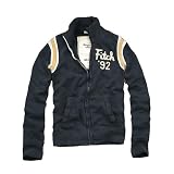 Abercrombie & Fitch Mens; Young Mens Navy Iroquois Mountain Hoodie Jacket - Size XL