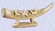 Elephant statue replica horse s replica tusk sculpture