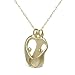 Jewelry : 14K Gold 2Parent/2Child Loving Family (R) Pendant