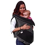 Kowalli Baby Carrier Cover, Onyx Black