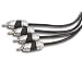 Stinger HPM 3 Series 4 Channel 20 Foot RCA Interconnects