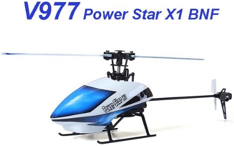 WLtoys V977 Power Star X1 6CH 2.4G Brushless RC Helicopter BNF