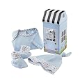 Save on Baby Aspen Welcome Home Baby 3-Piece Layette Gift Set, Blue, 0-6 Months