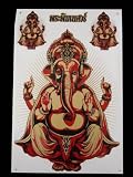 【STICKER】大人気!!ガネーシャ・ステッカー（L）-GD 夢